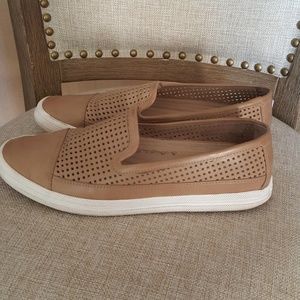 Calvin Klein Tan Slip on Shoes